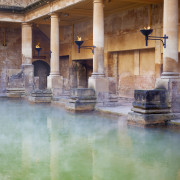 Main Pool in the Roman Baths, Bath, UK