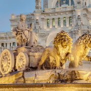 Cibeles Fountain at Madrid, Spain